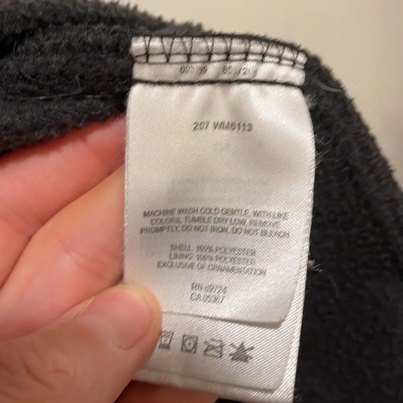 Columbia Mens black polar fleece zip up jacket - Picture 10 of 12